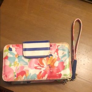Floral wallet